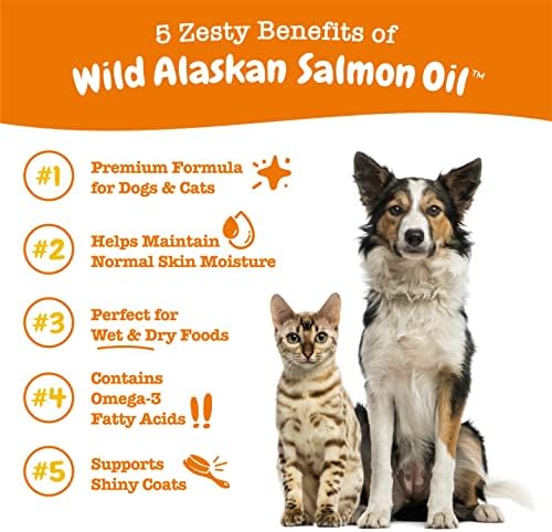 Wild Alaskan Salmon Oil Formula for Dogs & Cats 3 Wild Alaskan Salmon Oil Formula for Dogs & Cats - Image 3