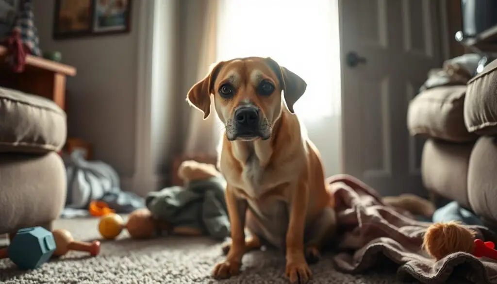 dog anxiety symptoms