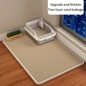 Tapis de litière pour chat