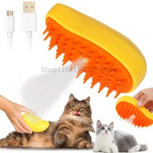 Brosse vapeur pour chat